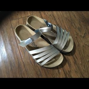 Betula metallic gold sandal 40